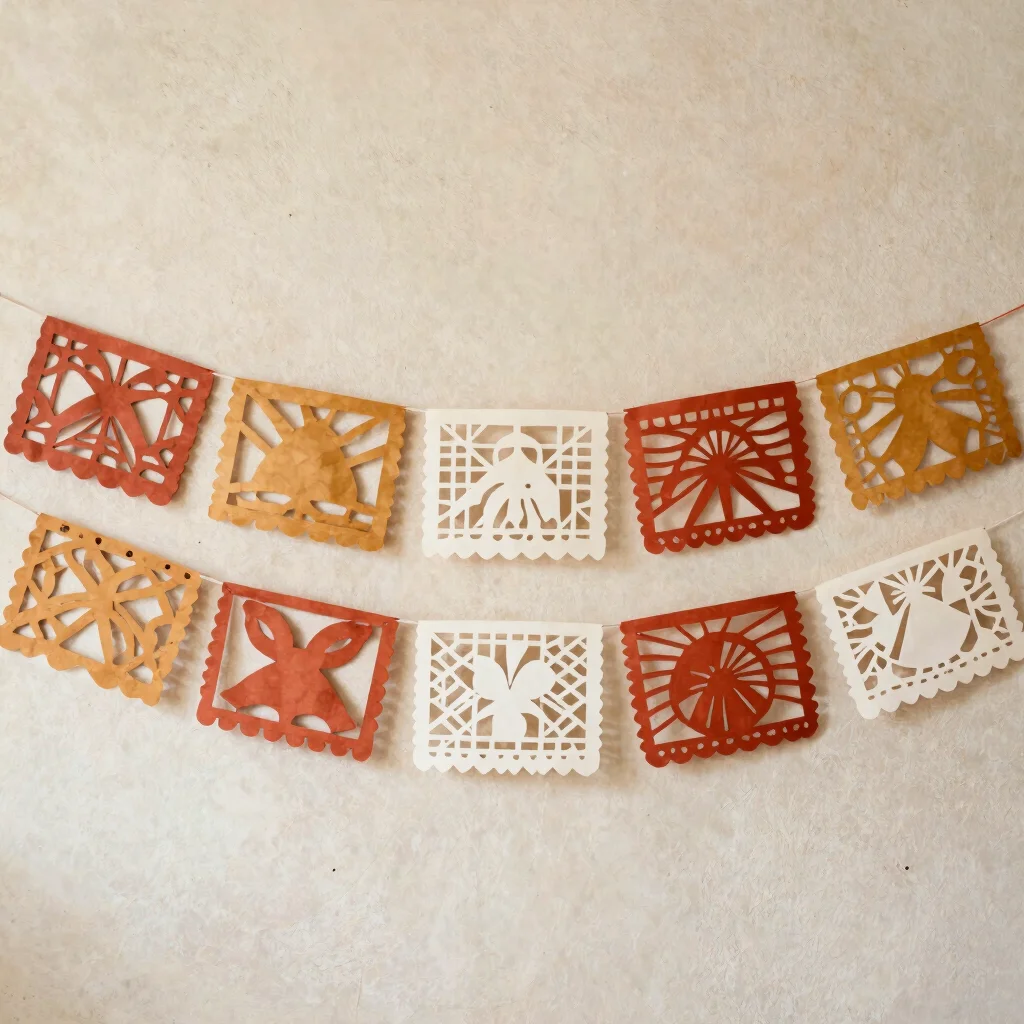 Papel Picado Cempasúchil